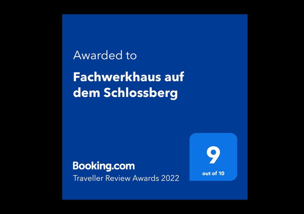 Fachwerkhaus Auf Dem Schlossberg Quedlinburg Eksteriør billede