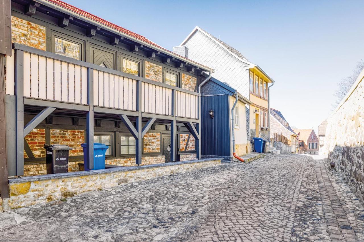 Fachwerkhaus Auf Dem Schlossberg Quedlinburg Eksteriør billede